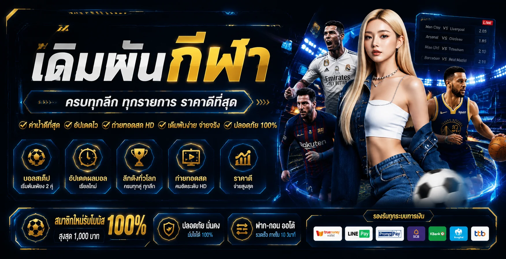 แทงบอลออนไลน์ VOLTO789 ราคาน้ำดีครบทุกลีก